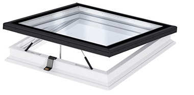 VELUX PLATDAKVENSTER OPENGAAND = GLAS + OPSTAND - OP BESTELLING